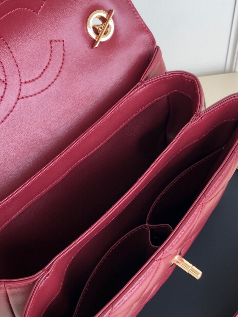 Ch**el top handle bags